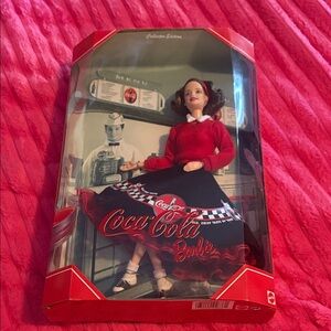 Mattel Collector Edition 1999 Soda Fountain Coca-Cola Barbie Doll